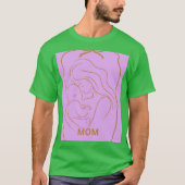 T-shirt Joyeuse fête des mères (Devant)