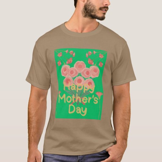 T-shirt Joyeuse fête des mères (Devant)