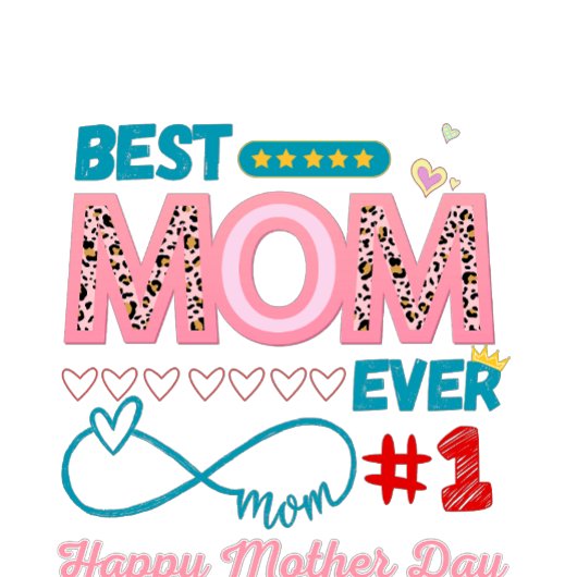 T-shirt Joyeuse fête des mères