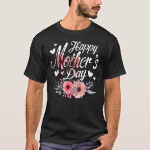 T-shirt Joyeuse Fête des Mères 2022 Jote Floral Pour Femme