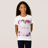 T-Shirt Joyeuse fête des mères design  (Devant entier)