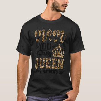 T-shirt Joyeuse Fête des mères Maman Tu es la reine