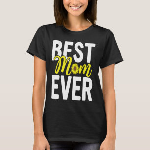 T-shirt Joyeuse Fête des Mères pour Maman Meilleure Maman