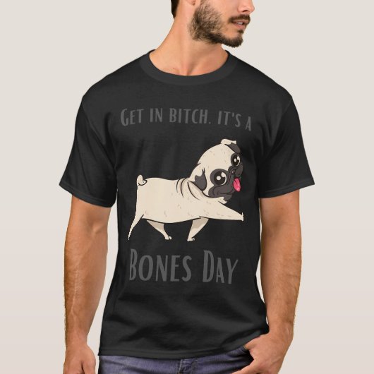 T-shirt Joyeuse Fête des Os (Devant)