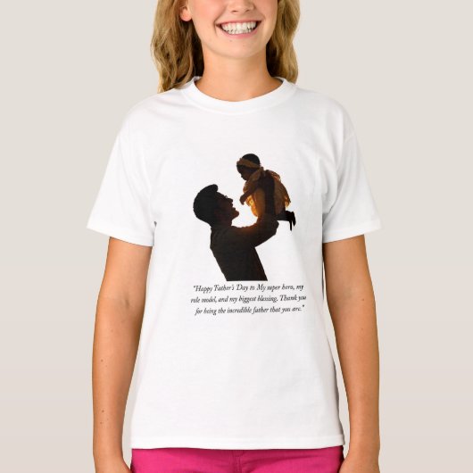 T-shirt Joyeuse Fête des Pères (Devant)