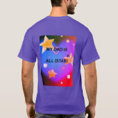 T-shirt Joyeuse fête des pères (Dos)
