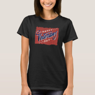T-shirt Joyeuse fête des vétérans aux vétérans américains