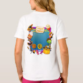 T-shirt Joyeuse fête d'Halloween remplie de ruse-ou-gâteau (Dos)