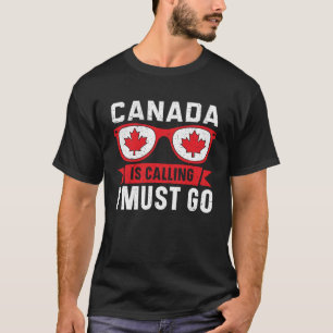 T-shirt Joyeuse fête du Canada Drapeau canadien Feuille d'