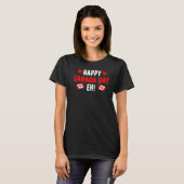 T-shirt Joyeuse fête du Canada Eh Maple Leaf Canada Drapea (Devant entier)