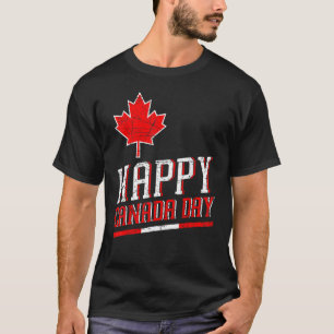T-shirt Joyeuse fête du Canada Indépendance canadienne de
