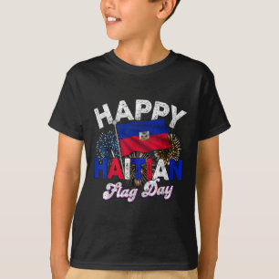 T-shirt Joyeuse fête du drapeau haïtien Fierté Haïti 1804