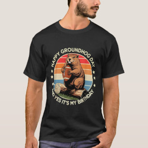 T-shirt Joyeuse fête du lièvre avec du football et oui c'e