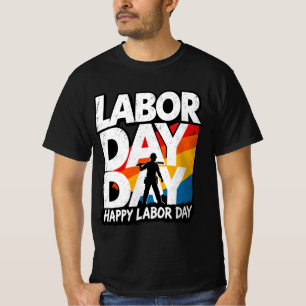 T-shirt Joyeuse fête du Travail 2026 Travailleur américain