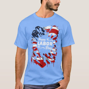 T-shirt Joyeuse fête du travail Fiers cadeau de l'union