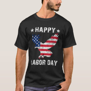 T-shirt Joyeuse fête du Travail Hommes Femmes Enfants