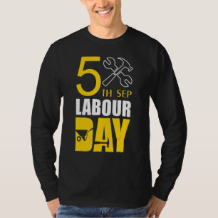 T-shirt Joyeuse fête du Travail Patriote Joyeuse fête du T