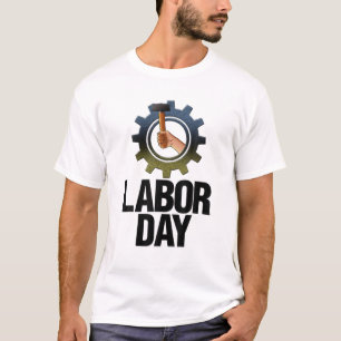 T-shirt Joyeuse Fête Du Travail S Mouvement Américain Du T