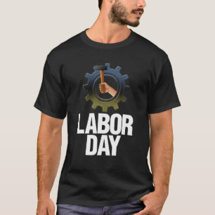 T-shirt Joyeuse Fête Du Travail S Mouvement Américain Du T