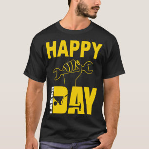 T-shirt Joyeuse Fête Du Travail Tee Party For Women Hommes