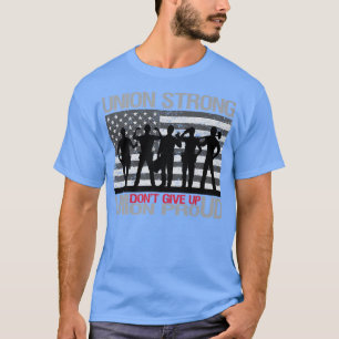 T-shirt Joyeuse fête du travail Union du drapeau américain