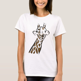T-shirt Joyeuse girafe