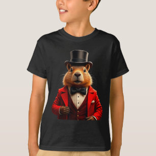 T-shirt Joyeuse journée de la marmotte 2025 Chapeau de gen