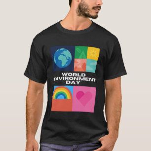 T-shirt Joyeuse Journée de l'environnement Notre planète