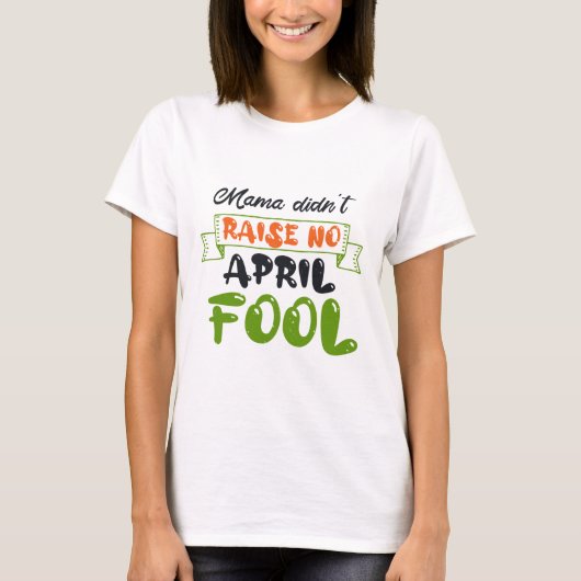 T-shirt Joyeuse Journée des fous (Devant)