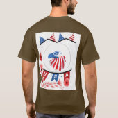 T-shirt Joyeuse Journée du Souvenir (Dos)