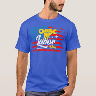 T-shirt Joyeuse Journée du Travail pour tous les travaille
