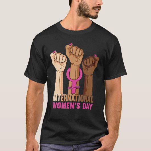 T-shirt Joyeuse Journée Internationale des Femmes 8 mars 2 (Devant)