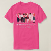 T-shirt Joyeuse Journée internationale des femmes 8 mars 2 (Design devant)