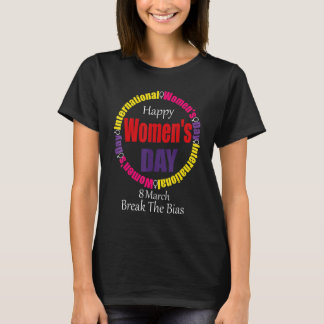 T-shirt Joyeuse Journée internationale des femmes 8 mars 2