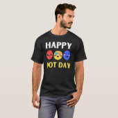 T-shirt Joyeuse Journée internationale des points mignonet (Devant entier)