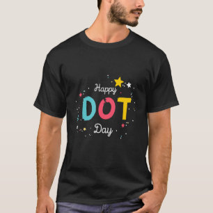 T-shirt Joyeuse Journée Internationale Dot 2022 Polka Dot 