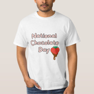 T-shirt Joyeuse journée nationale du chocolat