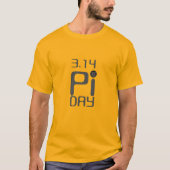 T-shirt Joyeuse Journée Pi (Devant)