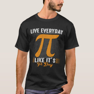 T-shirt Joyeuse Journée Pi 3,14 Nombre Pi Symbole Mathémat