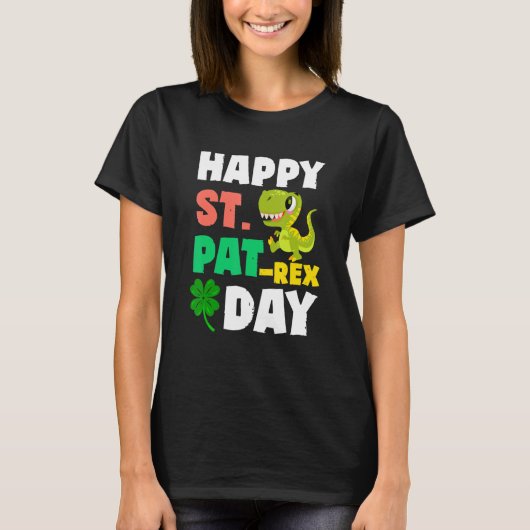 T-shirt Joyeuse journée St Pat Rex (Devant)