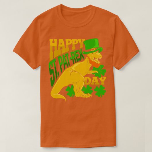 T-shirt Joyeuse journée St PatRex (Design devant)