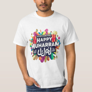 T-shirt Joyeuse nouvelle année hijri islamique de muharram