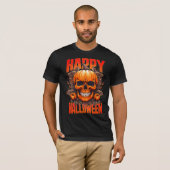 T-shirt Joyeuse nuit d'Halloween (Devant entier)