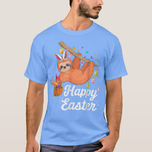 T-shirt Joyeuse paresse mignonne avec oreilles de lapin Ch