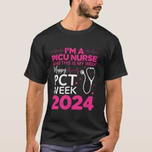 T-shirt Joyeuse PICU Nurse Week 2024 PICU Nurse Life INURS
