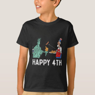 T-shirt Joyeuse quatrième statue de la Liberté Oncle Sam d