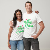 T-shirt Joyeuse reine de Noël (Unisexe)