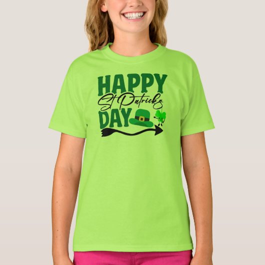 T-shirt Joyeuse Saint-Patrick (Devant)