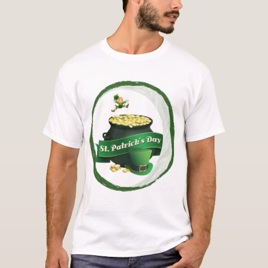 T-Shirt Joyeuse Saint-Patrick (Devant)