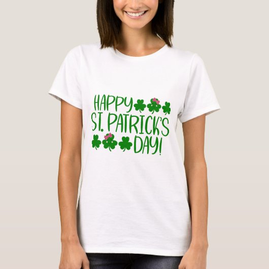 T-shirt Joyeuse Saint Patrick (Devant)